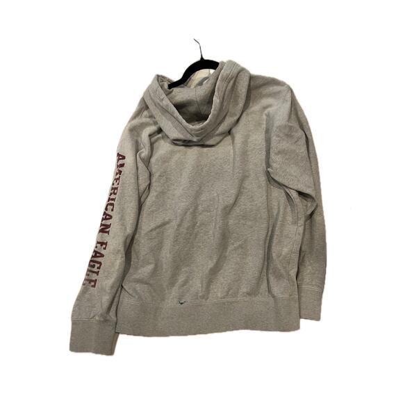 American Eagle Hoodie Beige Super Soft Mens Large - Picture 2 of 3